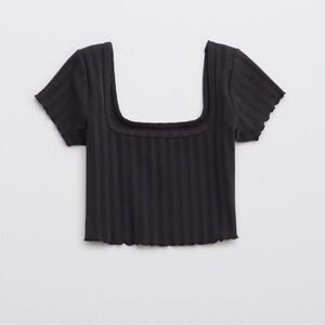 OFFLINE By Aerie OG Groove Crop Tee NWOT